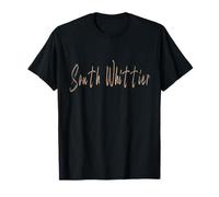 Diseño elegante vintage de South Whittier California Camiseta