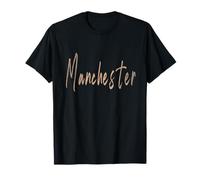 Diseño Elegante Vintage del Manchester England Camiseta