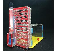 Diseño en T DIY con área de alimentación Nido de Hormigas, acrílico de Granja de Hormigas, nidos de Hormigas de Insectos Villa manía de Mascotas para Hormigas domésticas (Red)