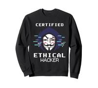 Diseño Encapuchado de Cyber Security Ethical Hacker IT Analyst Sudadera