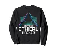 Diseño Encapuchado de Cyber Security Ethical Hacker IT Analyst Sudadera