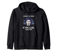 Diseño Encapuchado de Cyber Security Ethical Hacker IT Analyst Sudadera con Capucha