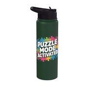 Diseño entusiasta activado en modo rompecabezas Stainless Steel Insulated Water Bottle
