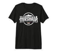 Diseño Entusiasta de los Viajes de la Ciudad de Hurghada Egipto Camiseta Premium