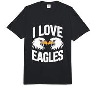Diseño Entusiasta del águila Calva I Love Eagles Comfort Colors Adult Heavyweight T-Shirt