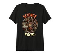 Diseño Envejecido de Rocas científicas para Profesores y científicos Camiseta Premium