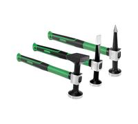 Diseño ergonómico para reparación de abolladuras de carrocería de coche, martillo de restauración con cabezal multifunción para un fácil manejo, equipo de reparación de garaje de trabajo preciso