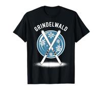 Diseño escénico de Grindelwald Winter Ski City Travel Camiseta
