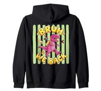Diseño Escolar de Dinosaurios T-Rex de Bruh We Back Gamer Sudadera con Capucha