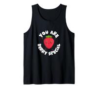 Diseño Especial de Juego de Palabras de Bayas para Amantes de Las Fresas de You Are Berry Camiseta sin Mangas