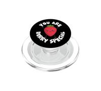 Diseño Especial de Juego de Palabras de Bayas para Amantes de Las Fresas de You Are Berry PopSockets PopGrip para MagSafe