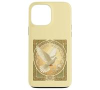 Diseño estético Art Nouveau Paloma de Navidad Carcasa para iPhone 13 Pro MAX