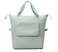 Diseño expandible: 41 x 22 x 27 cm. 1 cremallera en la parte inferior para extender la bolsa a 37 cm. Esta bolsa de lona casual también se puede utilizar como equipaje de mano en vuelo sin