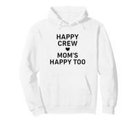 Diseño Familiar Happy Too Heart de Happy Crew Mom'S Sudadera con Capucha