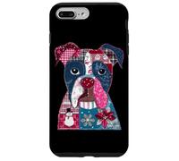Diseño Festivo de Patchwork para Perros Carcasa para iPhone 7 Plus/8 Plus