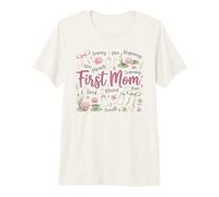Diseño First Mom Blessed New Motherhood Mama Camiseta Premium