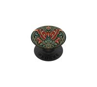 Diseño Floral Art Nouveau de Polilla del Atlas Adornado PopSockets PopGrip Adhesivo