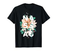 Diseño Floral de Nassau Flor de Nassau Bahamas Camiseta