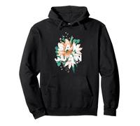 Diseño Floral Tropical de San Juan | Vibraciones de Playa de Puerto Rico Sudadera con Capucha