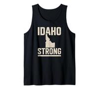 Diseño fuerte de Idaho para padres, hijos, hermanos de Idaho Camiseta sin Mangas