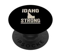 Diseño fuerte de Idaho para padres, hijos, hermanos de Idaho PopSockets PopGrip Adhesivo