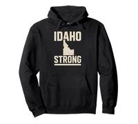 Diseño fuerte de Idaho para padres, hijos, hermanos de Idaho Sudadera con Capucha