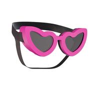 Diseño Gafas de para Perros Lente de A Prueba de Polvo Gafas Protectoras para Mascotas Caminar Correr Gafas para Perros Forma de corazón Gafas de para Mascotas Anti