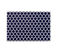 Diseño geométrico marroquí Moderno en Azul Marino, Rompecabezas de 1000 Piezas, Rompecabezas de Madera para Toda la Familia, decoración de Pared para Adultos y Adolescentes.