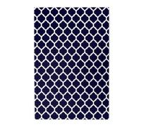 Diseño geométrico marroquí Moderno en Azul Marino, Rompecabezas de 1000 Piezas, Rompecabezas de Madera para Toda la Familia, decoración de Pared para Adultos y Adolescentes.