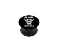 Diseño Gorilla Cool Alimentado por Plantas para Veganos y Vegetarianos PopSockets PopGrip Adhesivo