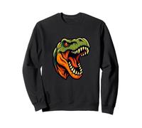 Diseño gráfico de Cabeza de Dinosaurio T-Rex rugiente Sudadera