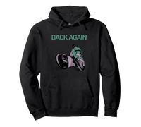 Diseño gráfico de Zapatos de Escalada en Roca de Back Again Sudadera con Capucha
