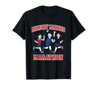 Diseño gráfico del Día de Carreras de Maratón de Memory Makers Camiseta