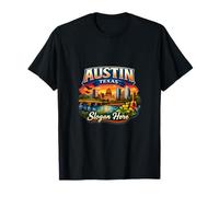 Diseño gráfico del Orgullo de la Ciudad de Austin TX - Lema aquí Camiseta