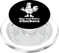 Diseño gráfico Divertido de la mañana de Granja de Gallo PopSockets PopGrip para MagSafe