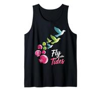 Diseño Gráfico Fly with Tides Shells to Birds Camiseta sin Mangas
