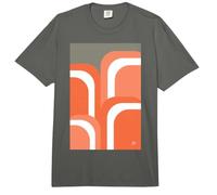 Diseño gráfico Naranja en Estilo Art Deco Comfort Colors Adult Heavyweight T-Shirt