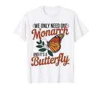 Diseño Gráfico Naturaleza Mariposa Monarca Camiseta