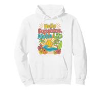 Diseño Hello Aloha Life Tropical Sunshine Hawaii Beach Vibes Sudadera con Capucha