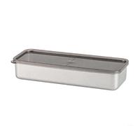 Diseño hermético a prueba de fugas en soluciones de almacenamiento de alimentos de acero inoxidable 304 para una mejor organización (1000 ml)