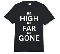Diseño High Far Gone para Divertidas Aventuras al Aire Libre Comfort Colors Adult Heavyweight T-Shirt