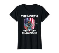 Diseño histórico de la Bandera de Soldado de los campeones de la Unión de la Guerra Civil Camiseta gráfica económica, Mujer, Negro, XL