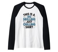 Diseño humorístico de Dentista Dental sin perforación, Simplemente escalofriante Camiseta Manga Raglan