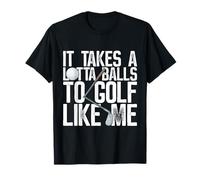 Diseño humorístico que destaca la pasión por el golf Camiseta