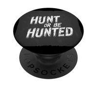 Diseño Hunt or Be Hunted para espíritus feroces PopSockets PopGrip Adhesivo
