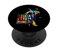 Diseño Hwa Rang Do - Arte marcial coreano, disciplina PopSockets PopGrip Adhesivo