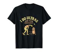 Diseño I Do Ultras For Fun Neon Trail Running Camiseta