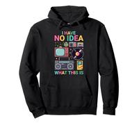 Diseño I Have No Idea What This Is - 80s 90s Men Women Kid Design Sudadera con Capucha