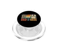 Diseño I Keep All My Dad Jokes In A Dad-A-Base PopSockets PopGrip para MagSafe
