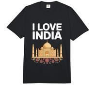 Diseño I Love India Taj Mahal Comfort Colors Adult Heavyweight T-Shirt